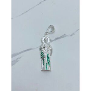 ❤️925 Sterling Silver pendant Saint Jude / san Judas